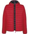 KB6110 K6110 Kariban Lightweight Hooded Padded Jacket Red colour image